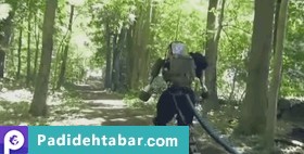 پیاده‌روی ربات انسان‌نمای گوگل در خارج از خانه