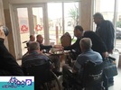 دیدار شرکت پدیده تبار از سالمندان آسایشگاه کهریزک